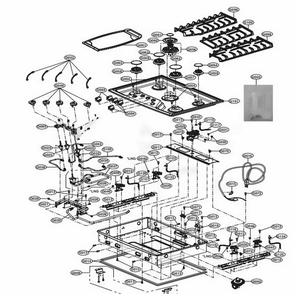 Part Location Diagram of EBZ60821601 LG GRILLE ASSEMBLY,PART