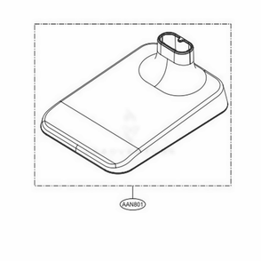 Base Assembly, Lower Diagram and Parts List for A905RM BBRELGA LG Upright Vacuum