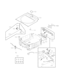 Base Parts Diagram and Parts List for WD200CW  LG Washer