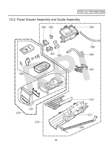 Diagram 2 Diagram and Parts List for 48231014465  LG Washer