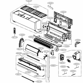 Part Location Diagram of MEA64890102 LG GUIDE