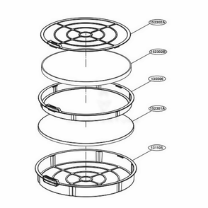 Filter Assembly Diagram and Parts List for AS401VGA1 AGDEUS LG Air Conditioner