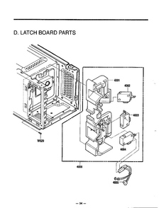 Microwave Complete Page 5 Diagram and Parts List for MA-880MW  LG Microwave