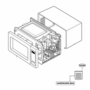 Main Diagram and Parts List for JES1656BH CBKEGEU LG Range