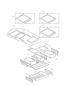 Refrigerator Parts Diagram and Parts List for LMX28994ST  LG Refrigerator