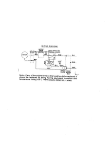 Wiring Diagram Diagram and Parts List for 23351848590  Kenmore Range Hood