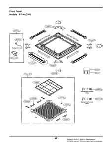 Part Location Diagram of AAA74958407 LG ACCESSORY ASSEMBLY