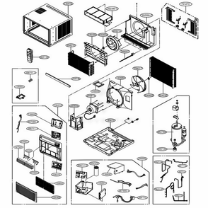 Part Location Diagram of EBR84053401 LG PCB ASSEMBLY,RF