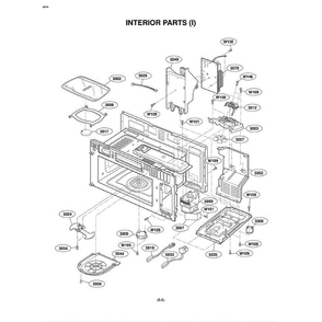 Section 6 Diagram and Parts List for LMVM1955SBQ ABSELGA LG Microwave Oven Combo