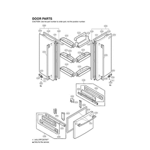 Section 5 Diagram and Parts List for LRFC21755TT ATICLGA LG Refrigerator