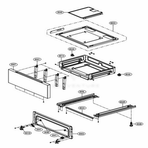Part Location Diagram of MAZ67456201 LG BRACKET,MOUNT