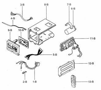 Cabinet Parts Diagram and Parts List for 58071122100  Kenmore Air Conditioner
