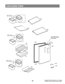 Diagram 2 Diagram and Parts List for LRKNS1205V ANSCNA0 LG Refrigerator