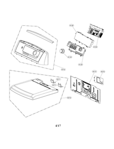 Part Location Diagram of AGL72929728 LG PANEL ASSEMBLY,FRONT