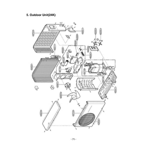 Part Location Diagram of 4H01050A LG CLIP