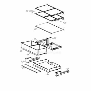 Refrigerator Parts Diagram and Parts List for LRFVC2406S ASTCNA0 LG Refrigerator