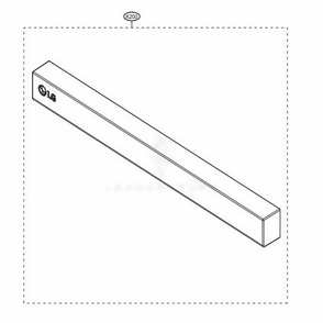Panel Assembly Diagram and Parts List for LDP6809BD ABDESNA LG Dishwasher