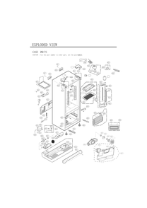 Valve And Water Tube Parts Diagram and Parts List for GC-L258VQSD ASWCNA5 LG Refrigerator