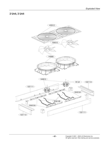Diagram 1 Diagram and Parts List for ACHH033VBAB ABEAAAU LG Air Conditioner