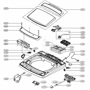 Part Location Diagram of EAD62290516 LG HARNESS,MULTI