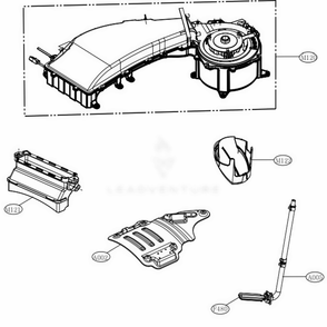 Part Location Diagram of ADQ73353401 LG FILTER ASSEMBLY,MESH