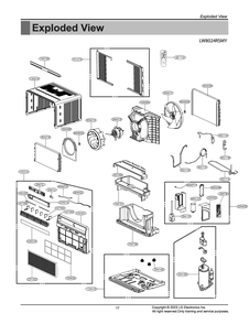 Part Location Diagram of TBZ39236301 LG COMPRESSOR SET,CHINA