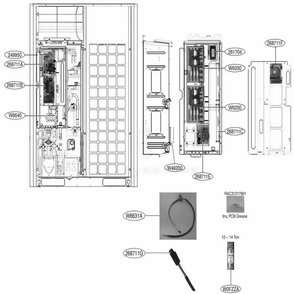 Part Location Diagram of ABQ75748013 LG CASE ASSEMBLY,CONTROL BOX