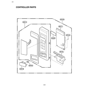 Section 1 Diagram and Parts List for LRM2060ST CSSELGA LG Microwave Oven Combo