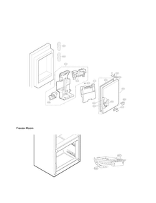 Part Location Diagram of EAU60783839 LG MOTOR,AC