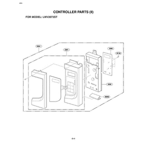 Section 3 Diagram and Parts List for LMV2073ST ASBELGA LG Microwave Oven Combo