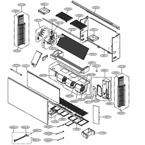 Part Location Diagram of ABQ59261501 LG CASE ASSEMBLY,CONTROL(IN
