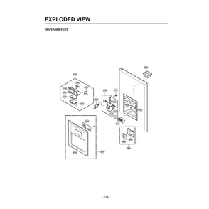 Section 4 Diagram and Parts List for LRSPC2031BK AWBCLGA LG Refrigerator