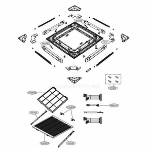 Part Location Diagram of MFF36347201 LG LINK