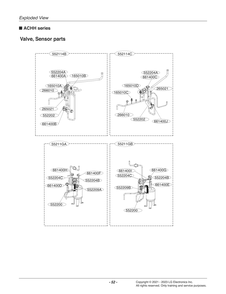Diagram 5 Diagram and Parts List for ACHH033VBAB ABEAAAU LG Air Conditioner