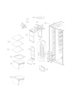 Part Location Diagram of EAV61875804 LG LED ASSEMBLY