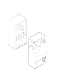 Valve And Water Parts Diagram and Parts List for LFX32945ST  LG Refrigerator