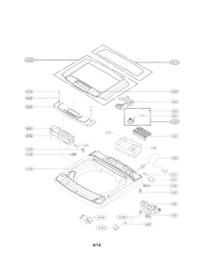 Part Location Diagram of 5006FA4348B LG CAP,SCREW