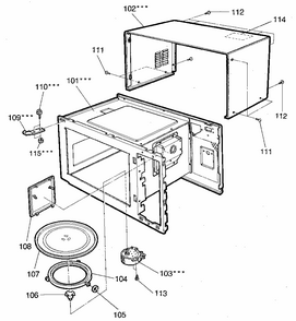 Part Location Diagram of 501366 LG Rotating ring