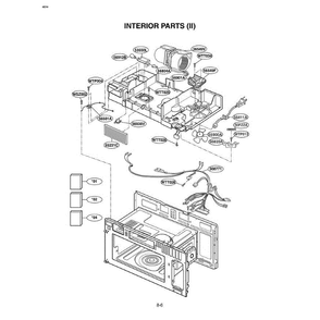 Section 2 Diagram and Parts List for LMV-1975ST ASTELGA LG Microwave Oven Combo