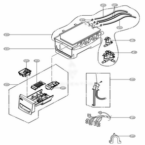 Part Location Diagram of AGL74074356 LG PANEL ASSEMBLY,DRAWER