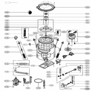 Part Location Diagram of ADQ72912302 LG FILTER ASSEMBLY,MESH