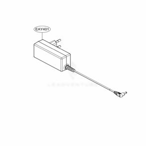 Adaptor Diagram and Parts List for A907GMS AIGELGA LG Upright Vacuum