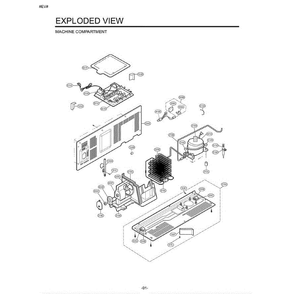 Section 6 Diagram and Parts List for LSC27931SB AWBCLGA LG Refrigerator