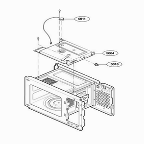 Sensor Parts Diagram and Parts List for 67903 ASBESEA LG Wall Oven