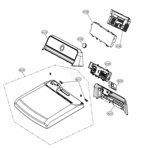 Part Location Diagram of EBR80198612 LG PCB ASSEMBLY,MAIN