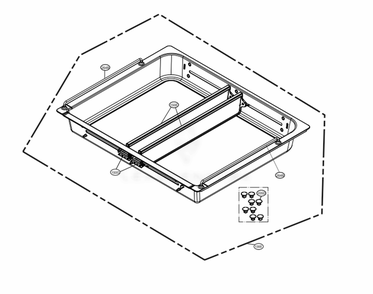 Full Convert Drawer Parts Diagram and Parts List for LRMDS3006D ASBCNA0 LG Refrigerator