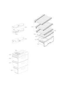 Part Location Diagram of AJP72975201 LG TRAY ASSEMBLY,DRAWER