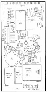 Part Location Diagram of 2303342025 LG Resistor