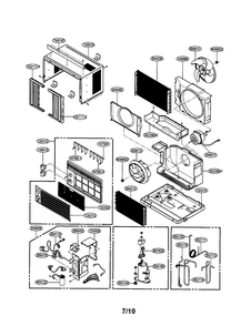 Part Location Diagram of 4810A30152A LG BRACKET