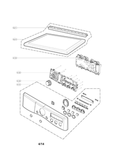 Part Location Diagram of CSP30104801 LG SVC PCB ASSEMBLY,ONBOARDING